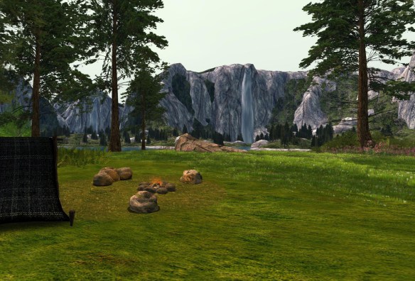 new campsite on South Farthing