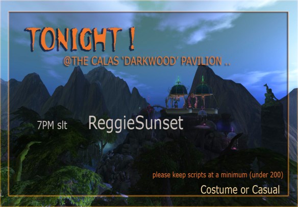 darkwood sign for Reggie