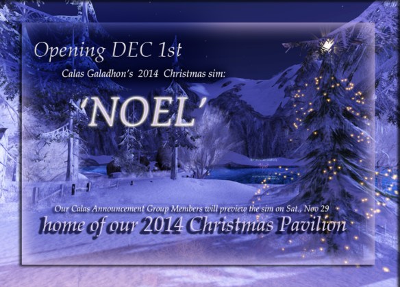 OPENING SIGN for NOEL