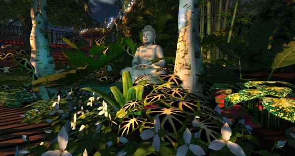 New landscaping for the Main St garden next to the Victorian Pavilion