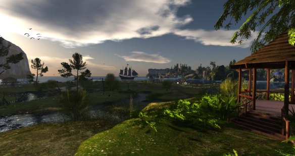 New Gazebo on Dimrill Dale